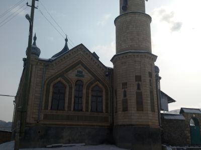 Мечеть с минаретом