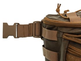 Поясная сумка MYSTIK TERRA "Коракс" М, Ranger green/coyote