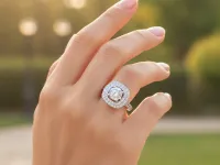 Кольцо из белого золота э4712кц02186300