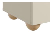 Стеллаж детский Тесси 37x145 Светло-бежевый