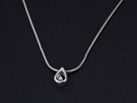 Подвеска из серебра с бриллиантом э0601пд10174700