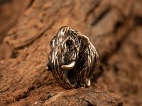 Бусина для темляка Мамонт, бронза