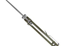 Складной нож Kizer Mini Grouper, сталь D2, рукоять G10, зеленый