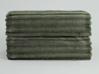 Плед Soft strip, зеленый