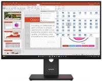 Монитор 27" Lenovo ThinkVision T27-40 64A5MAT6EU 1920x1080, WLED, 16:9, IPS, 300cd/m, 1500:1, 178°/178°, VGA, HDMI, DP, 120Hz, black