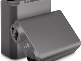 Портативное зарядное устройство Akai BE-10010 PD 10 000 мАч Тёмно-серое