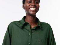 Женская рубашка Lacoste с нагрудным карманом