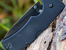 Нож складной Cold Steel American Lawman, сталь CPM-S35VN, рукоять G10, черный