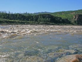 Река Индигирка. Через Ущелье Восторга и Восхищения! Маршрут: п. Усть-Нера - с. Хонуу
