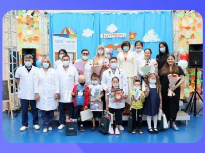 Алмазэргиэнбанк навестил маленьких пациентов Медцентра Якутии