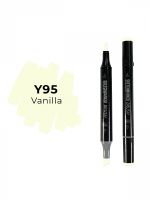 Маркер двухсторонний на спиртовой основе Sketchmarker Brush Цвет Ванильный
