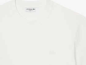 Мужская хлопковая футболка Lacoste классического кроя