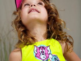 Кепка текстильная для девочек