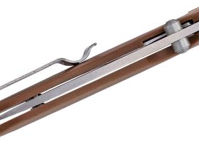 Складной нож CJRB Small Feldspar, сталь D2, рукоять G10, коричневый