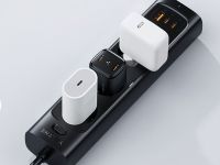 Сетевое зарядное устройство VOLTME Revo 30CC Duo, 2xUSB-C, 30Вт черный