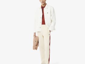 Мужские спортивные брюки Lacoste из хлопка