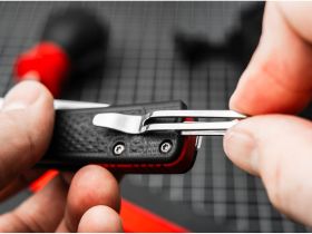 Складной нож Boker Fire Ant Black, сталь 1.4116, рукоять полипропилен, черный