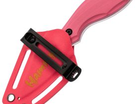 Туристический нож Hammy SW, сталь Niolox, рукоять G10, розовый, Kizlyar Supreme