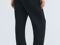 Базовые джоггеры с начёсом, Черный