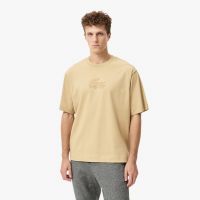 Мужская футболка Lacoste оверсайз из органического хлопка