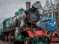 Фондовая площадка Центрального музея железнодорожного транспорта РФ «Пионерский парк» на ст. Лебяжье