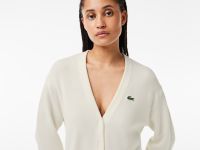 Женский кардиган Lacoste из органического хлопка