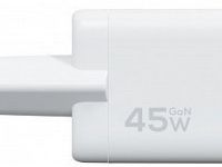 Сетевое зарядное устройство Magssory Nano Pro, Gan Duo Port USB-C, 45Вт белый