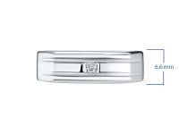 Кольцо из серебра с бриллиантом э0601кц04200702