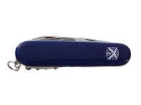 Нож перочинный Stinger 90 мм, 11 функций, синий