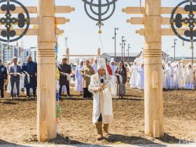 Первый этнопарк «Ытык сир» открылся в Якутске