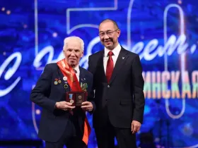 Айсен Николаев поздравил нерюнгринцев с 50-летием столицы Южной Якутии и Нерюнгринского района