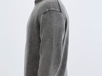 Джемпер с рваным дизайном, Серый