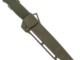 Рыбацкий нож Otus Khaki, сталь AUS-8, рукоять эластрон, хаки, Кизляр