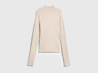 Вязаный джемпер для девочек, Бежевый