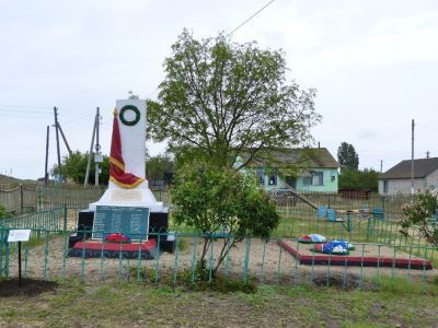 Братская могила советских воинов, погибших в период Сталинградской битвы