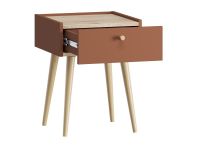 Тумба прикроватная Бриджфорд 40x52 Терракотовый