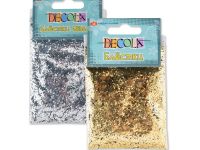Блестки декоративные "Decola" размер 1 мм, 20 г, серебро