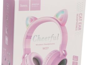 Наушники Hoco W27 Cat Ear Серые