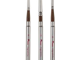 Набор кистей синтетика Pinax "AQUADYTA" складные 3 шт, ассорти, пенал д/кистей