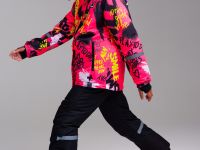 Куртка текстильная с полиуретановым покрытием для девочек