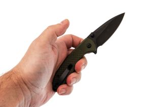 Складной нож CIVIVI Faeger, сталь 14C28N, рукоять G10, зеленый