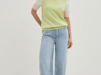 Джемпер с укороченным рукавом