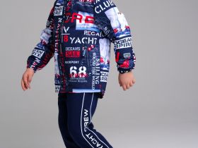 Куртка текстильная с полиуретановым покрытием для мальчиков (ветровка)