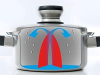 BK Кастрюля с крышкой 24 см Inno Vita BK