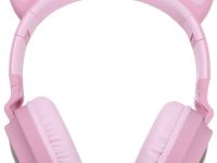 Наушники Hoco W27 Cat Ear Розовые