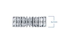 Кольцо из белого золота с бриллиантами э4701кц02159700