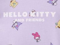 Сиреневая ночная сорочка с принтом Hello Kitty для девочки Глория Джинс