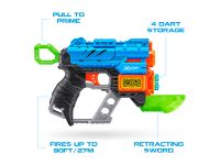 4870 Игровой набор ZURU X-Shot DINO ATTACK: Экстинкт (бластер, 1 мишень, 8 снарядов)