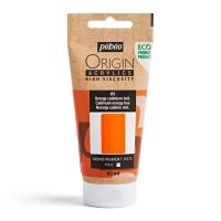 Акрил Pebeo "ORIGIN" матовый, 60 мл, кадмий оранжевый имит