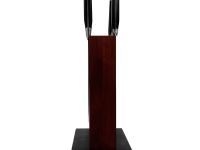 Подставка для ножей магнитная Woodinhome The Wall KS052SWN-ST, американский орех/мрамор